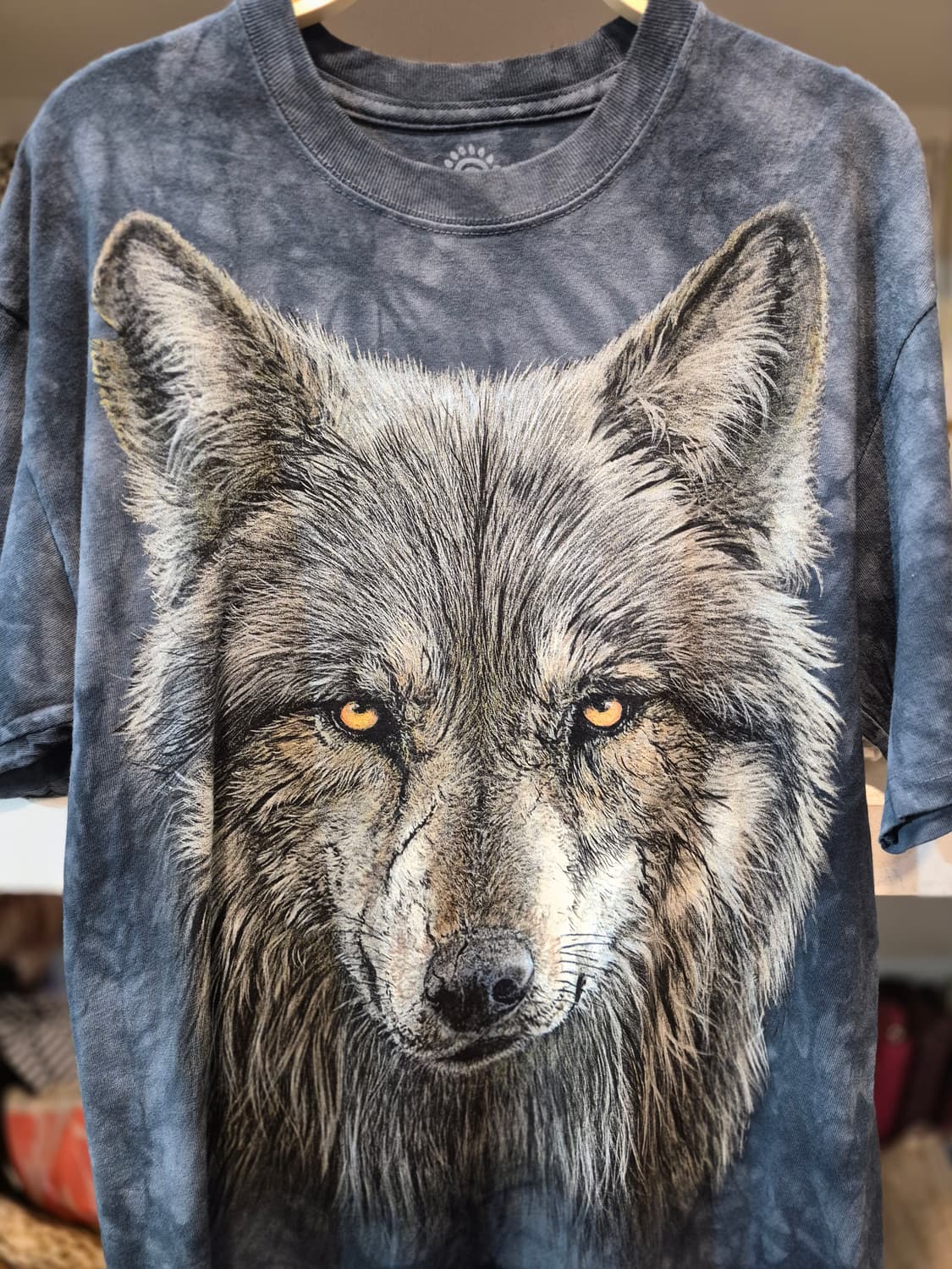 The Mountain 늑대 프린팅 반팔 티셔츠 상품이미지5