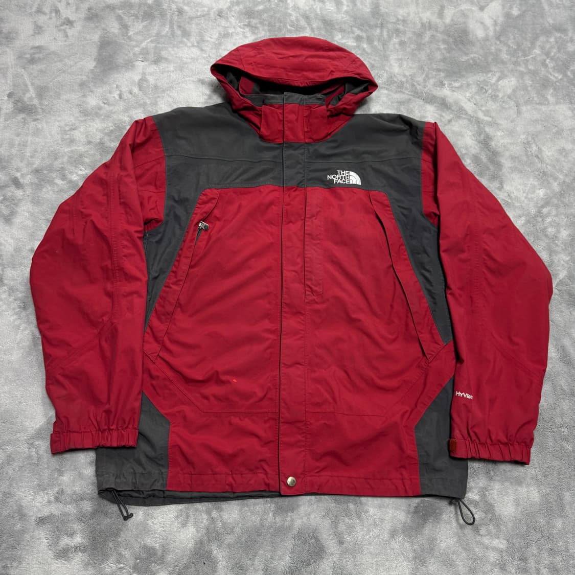 노스페이스 하이벤트 바람막이 레드블랙배색 상품이미지3