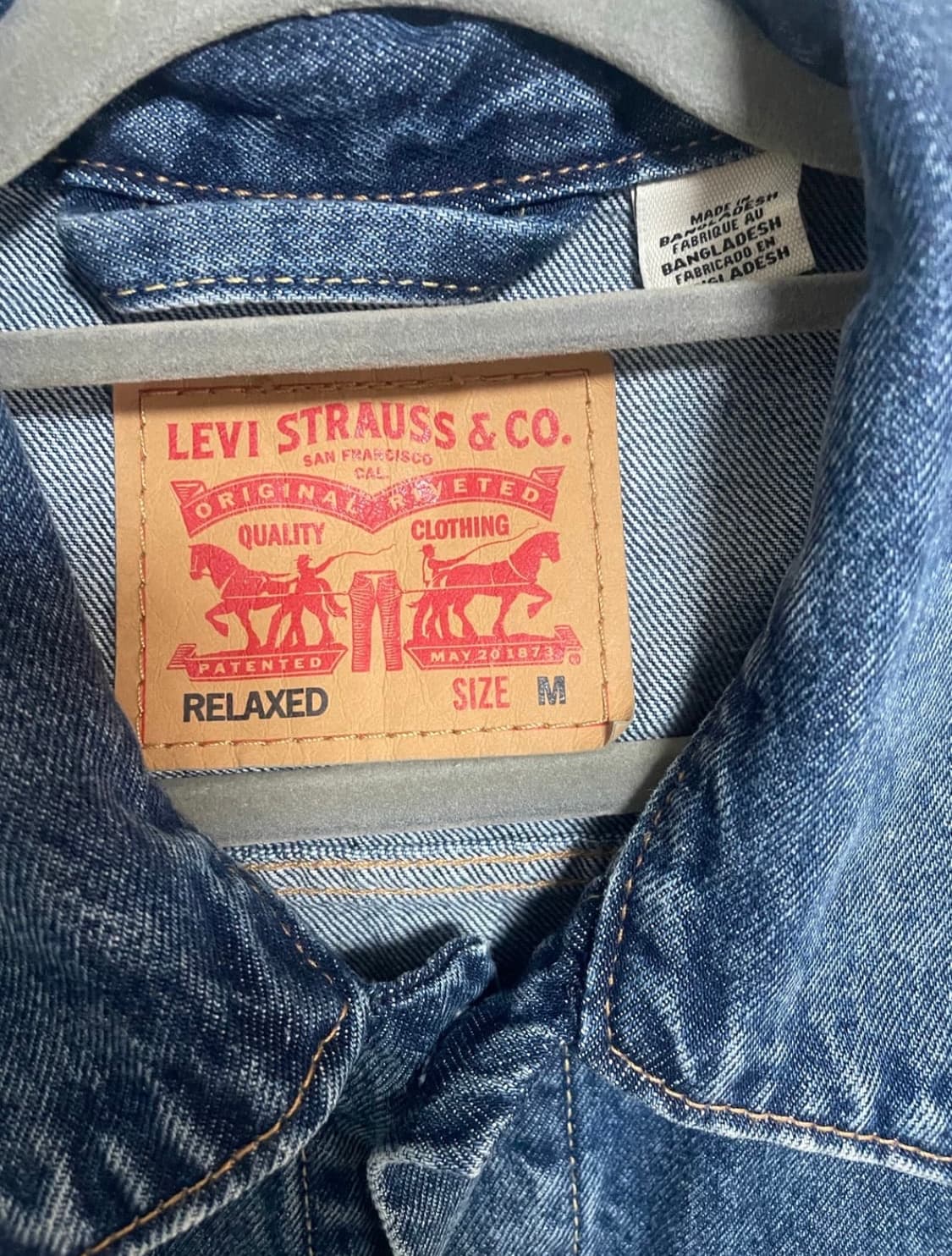 리바이스 타입2 데님자켓 상품이미지3