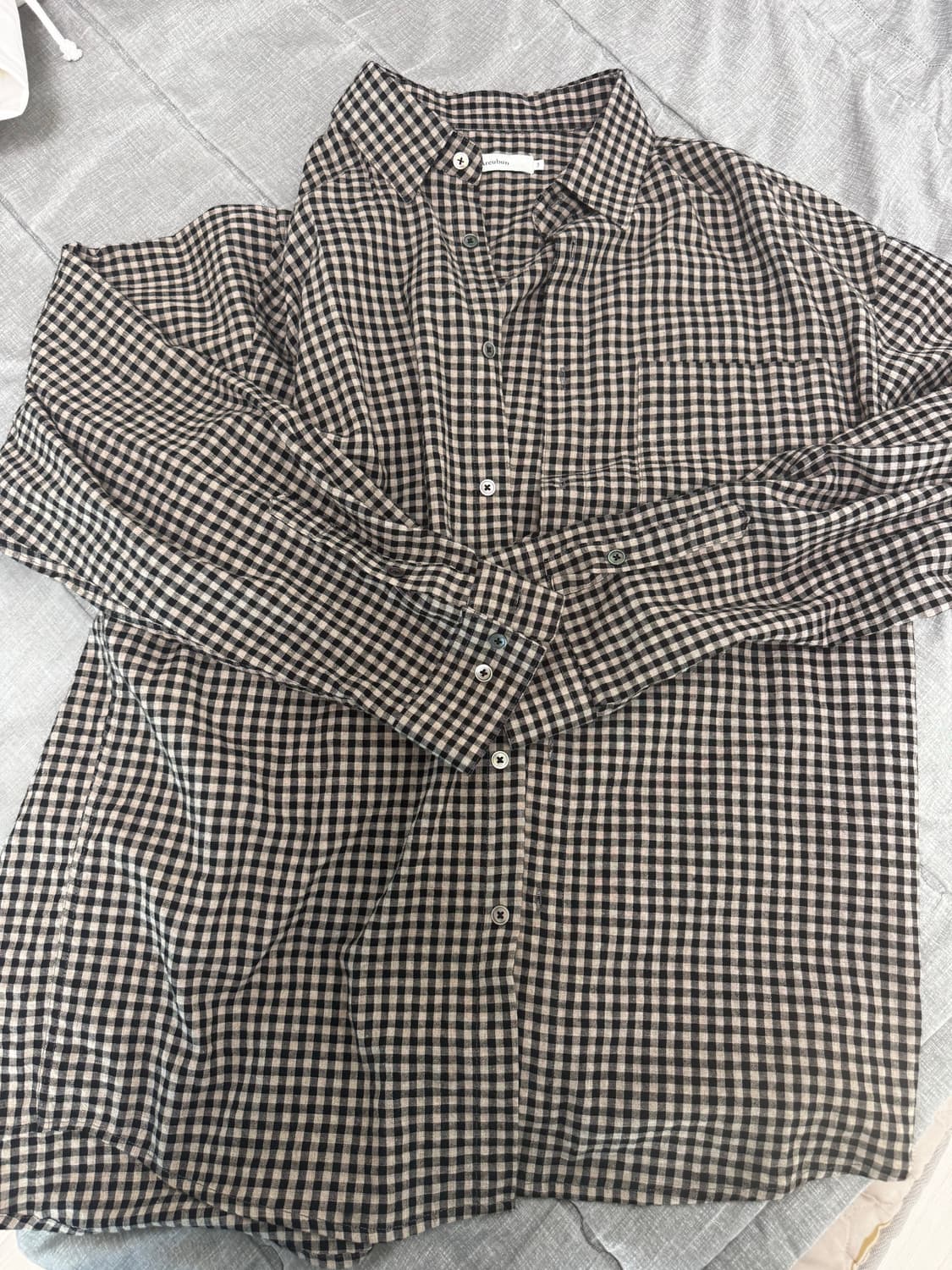 아르반 체크 셔츠 상품이미지1