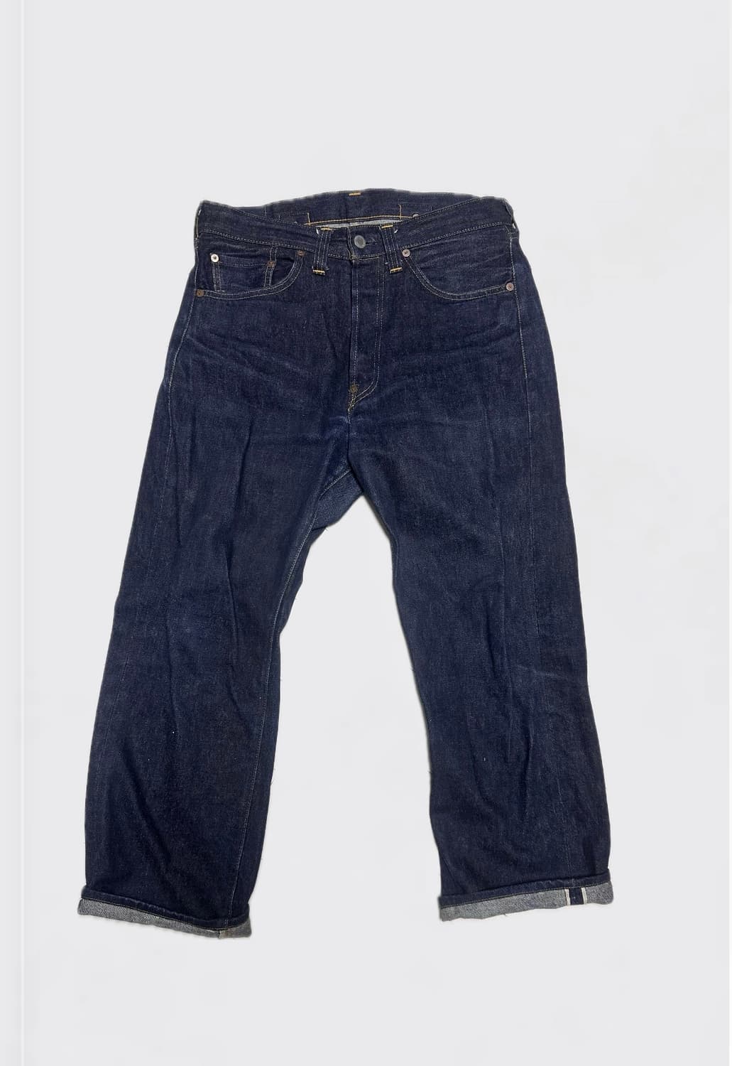 리바이스 501XX BIG E 신치백 셀비지 팬츠 W32 L28 상품이미지1
