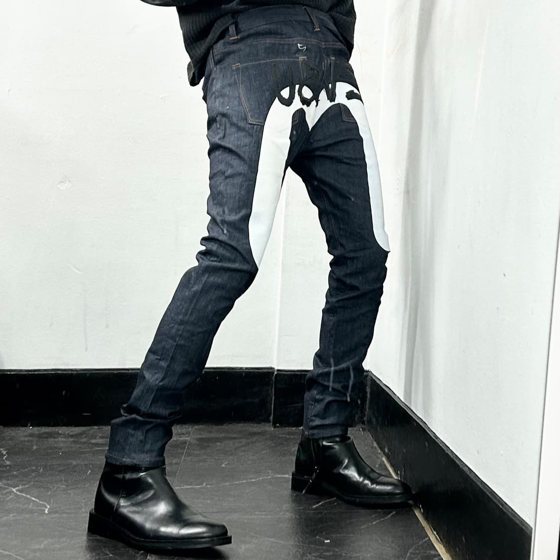 에비수 빅다이콕 샘플 데님 팬츠 상품이미지3