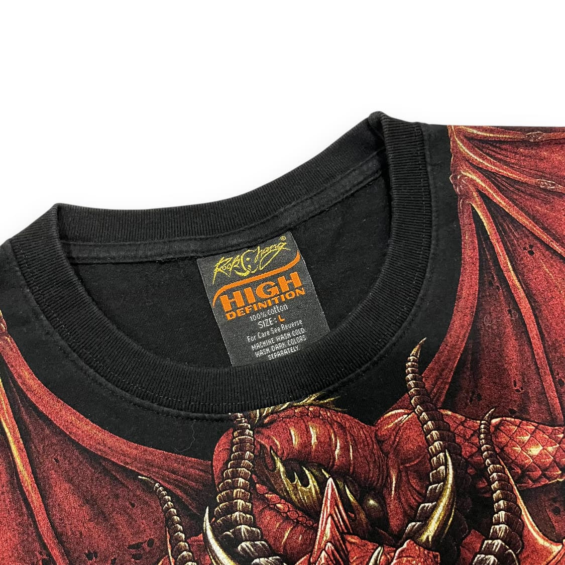 Rock Chang Red Dragon T-shirt 상품이미지6