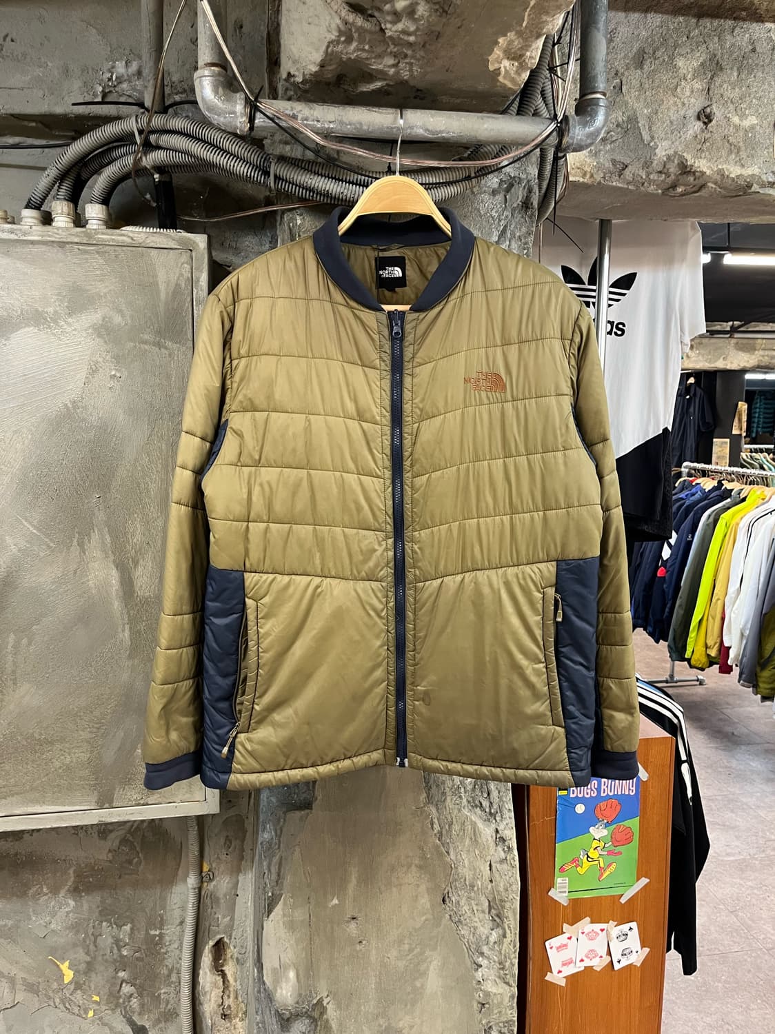 노스페이스 경량패딩 카키 110(2XL) #csz2468  상품이미지1