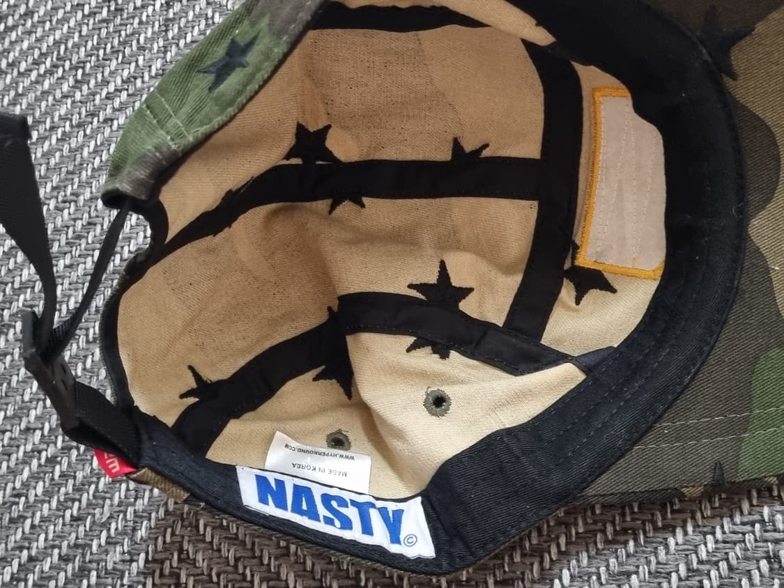 NASTY KICK — 카모플라주 캠프캡 상품이미지3