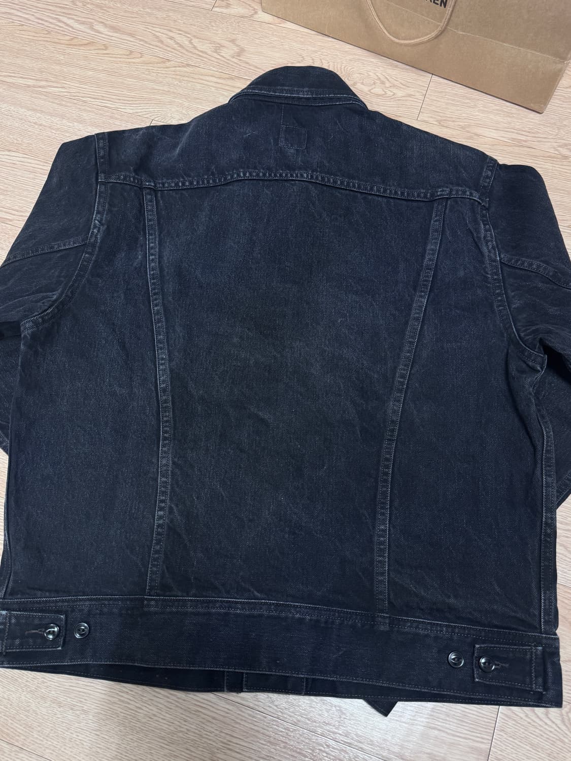 RRL 더블알엘 Lot.271 블랙 트러커 자켓 L 멕시코산 상품이미지6