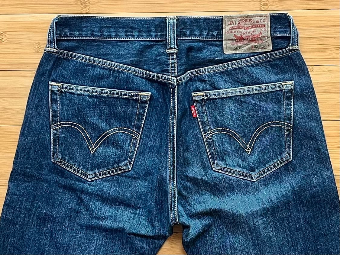 리바이스 501 데님팬츠 W32 L36 상품이미지4
