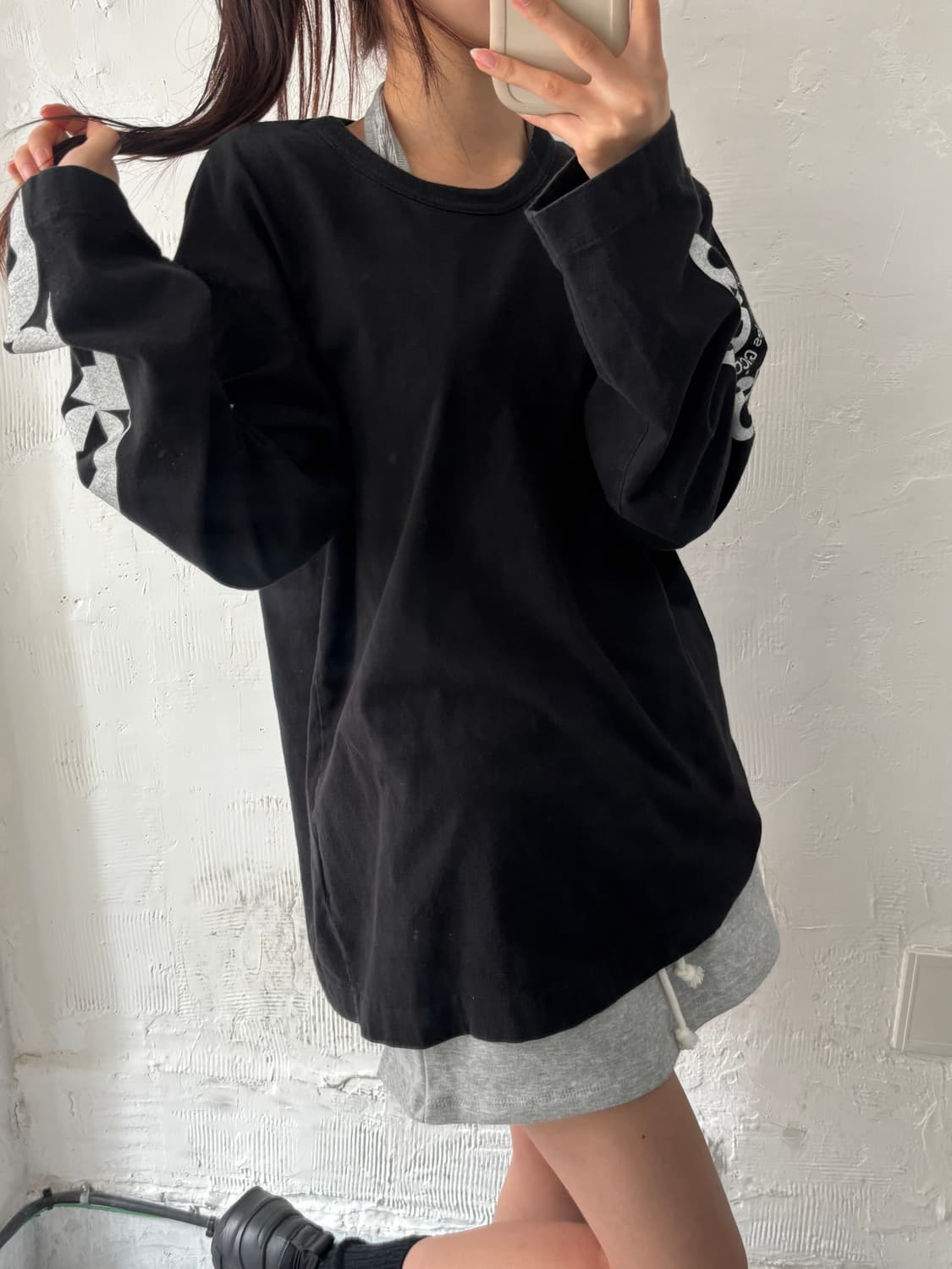 Comme des Garçons 꼼데가르송 CDG 로고 프린팅 롱 슬리브 상품이미지3