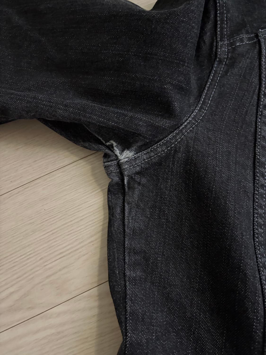 빈티지 흑청 자켓 상품이미지8