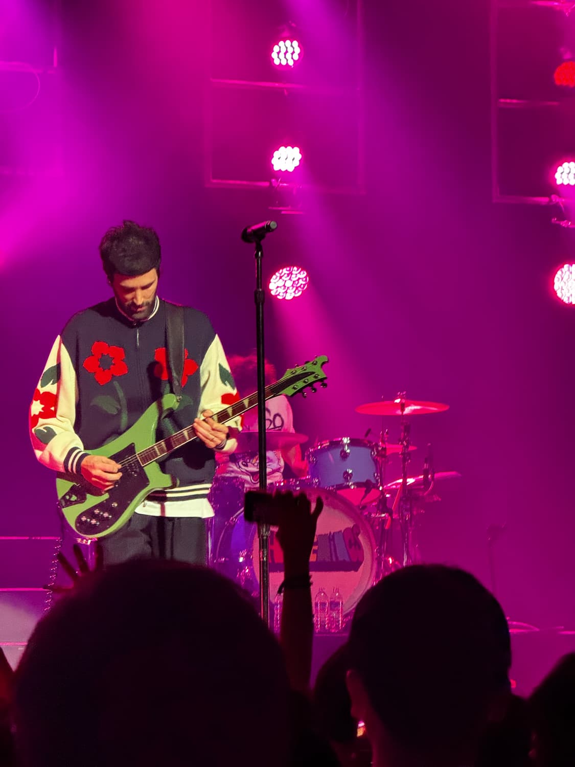 KITH 키스 플로럴 크레스트 와이오나 풀 집 스웨터 녹터널 상품이미지5