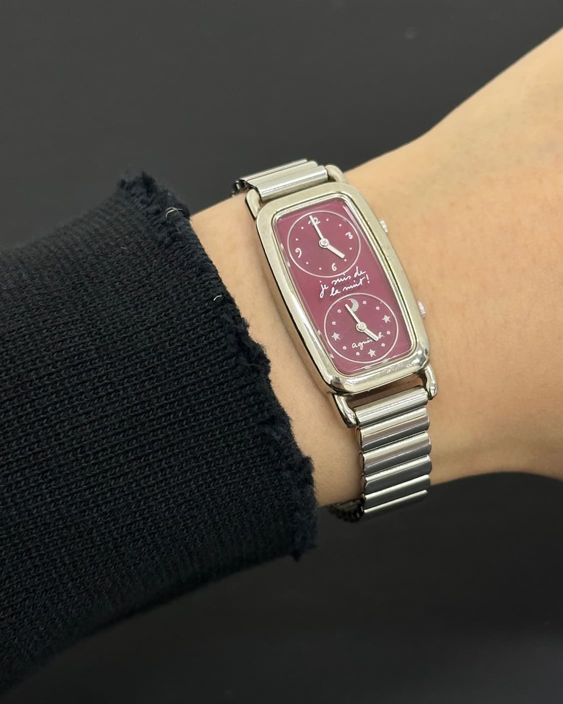 아네스베 듀얼타임 쿼츠 시계 상품이미지9