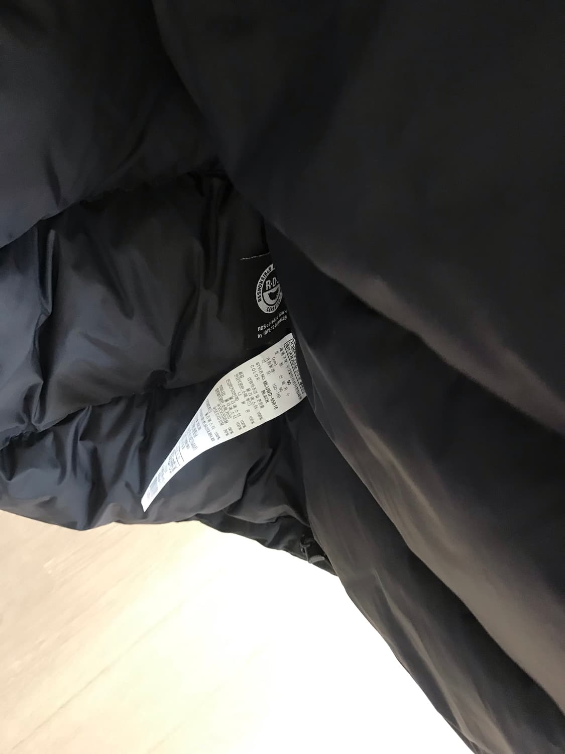 밀레 숏패딩 덕다운 여성 겨울 점퍼 상품이미지5