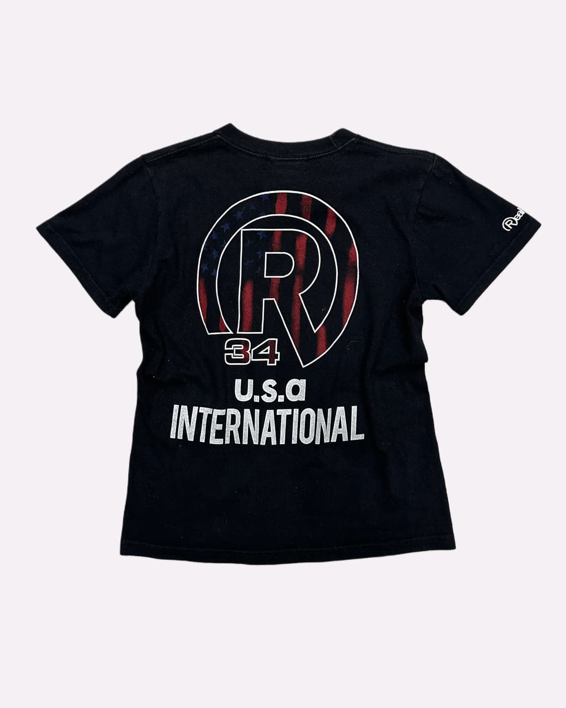 logo printing black t-shirt 상품이미지3