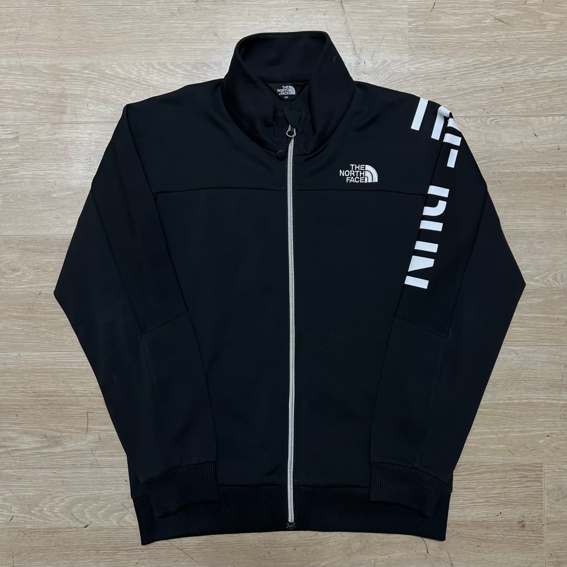 노스페이스 키즈 암레터링 져지 트랙탑 자켓 [블랙] 150(10-11세) 상품이미지1