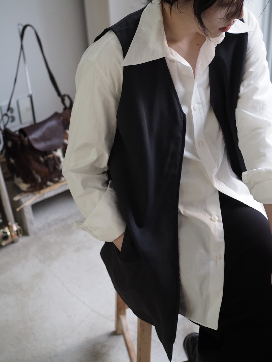 1980's WORK SHOP by YOHJI YAMAMOTO vest  상품이미지1