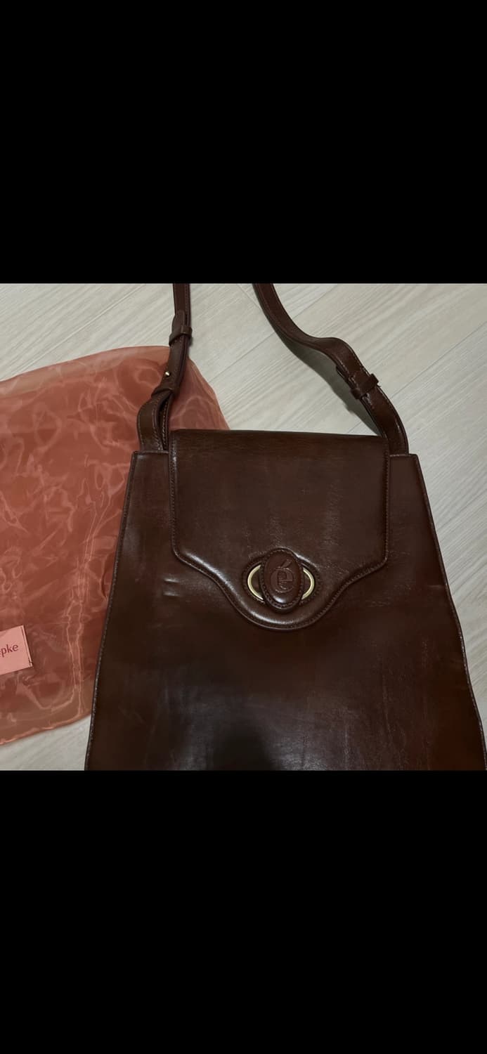 🏷️ 아카이브 앱크 오발 플랩 백 / 빈티지 우드 상품이미지5