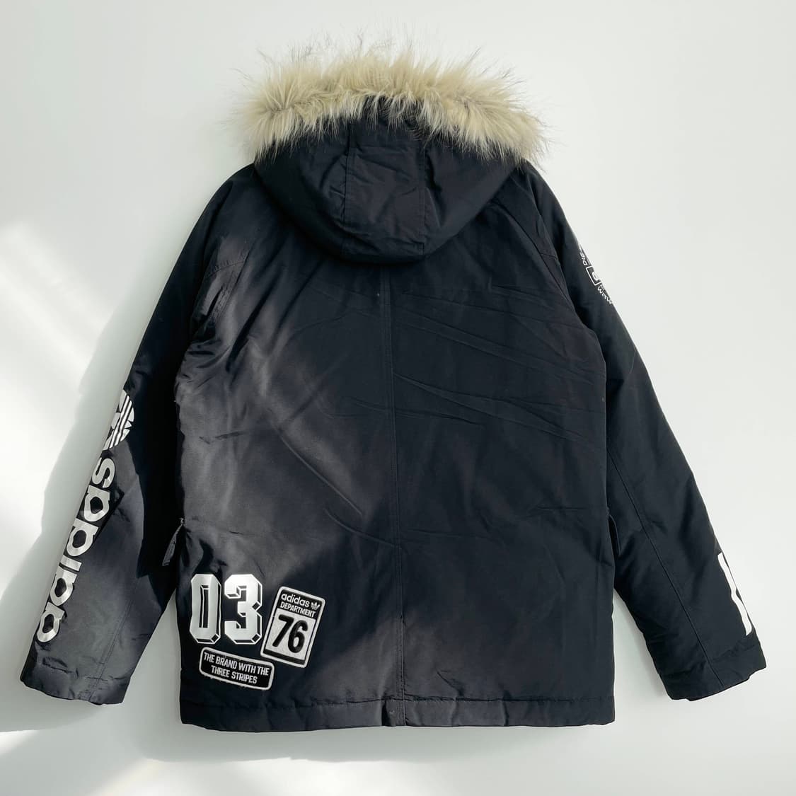 F1 아디다스 오리지널스 로고 덕 다운 자켓 105사이즈 상품이미지3
