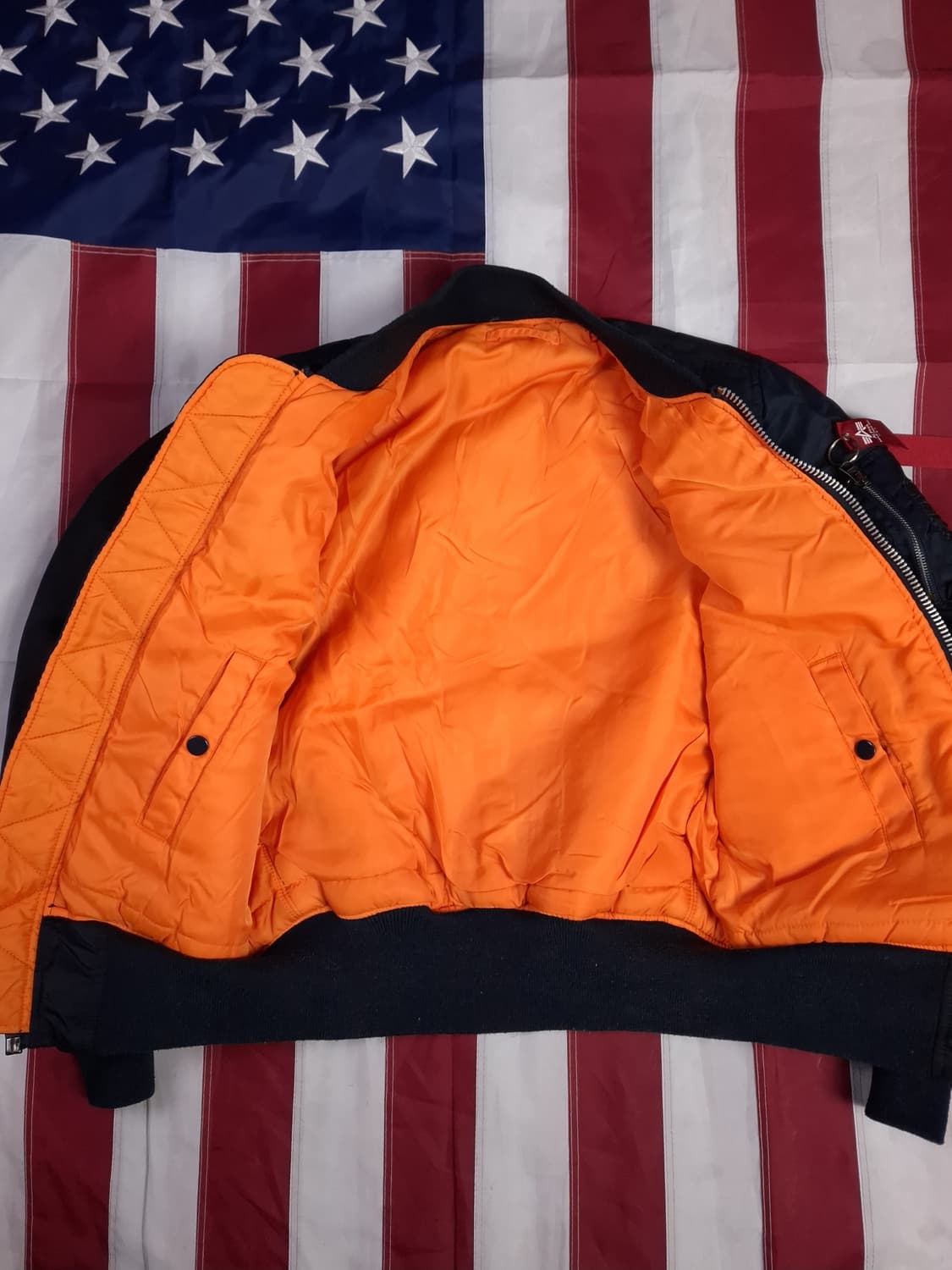 오리지날 알파사 미공군 민수용 MA-1 항공자켓 상품이미지8