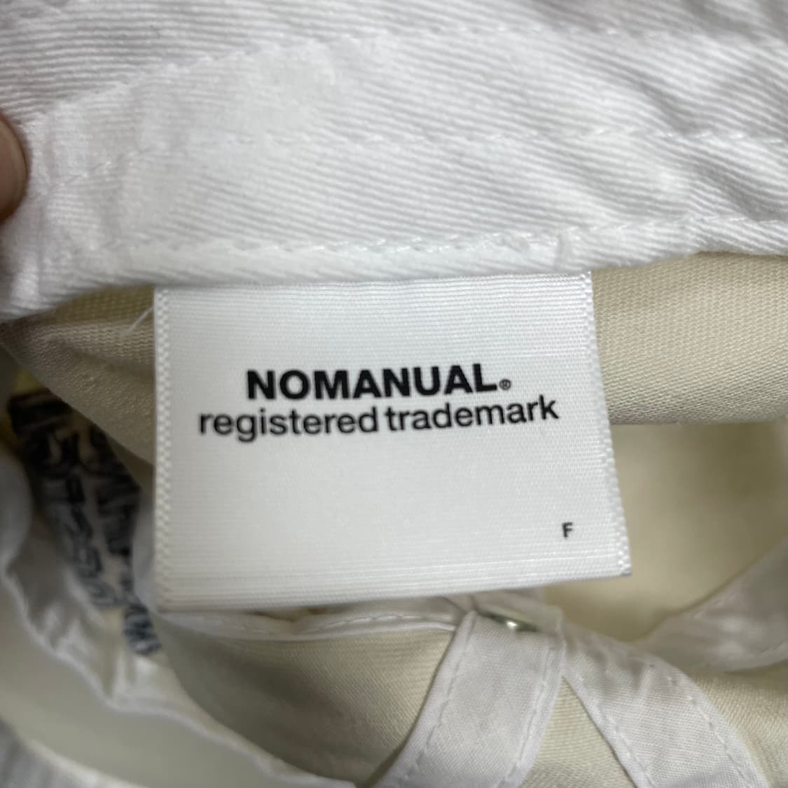 노메뉴얼 볼캡 상품이미지6