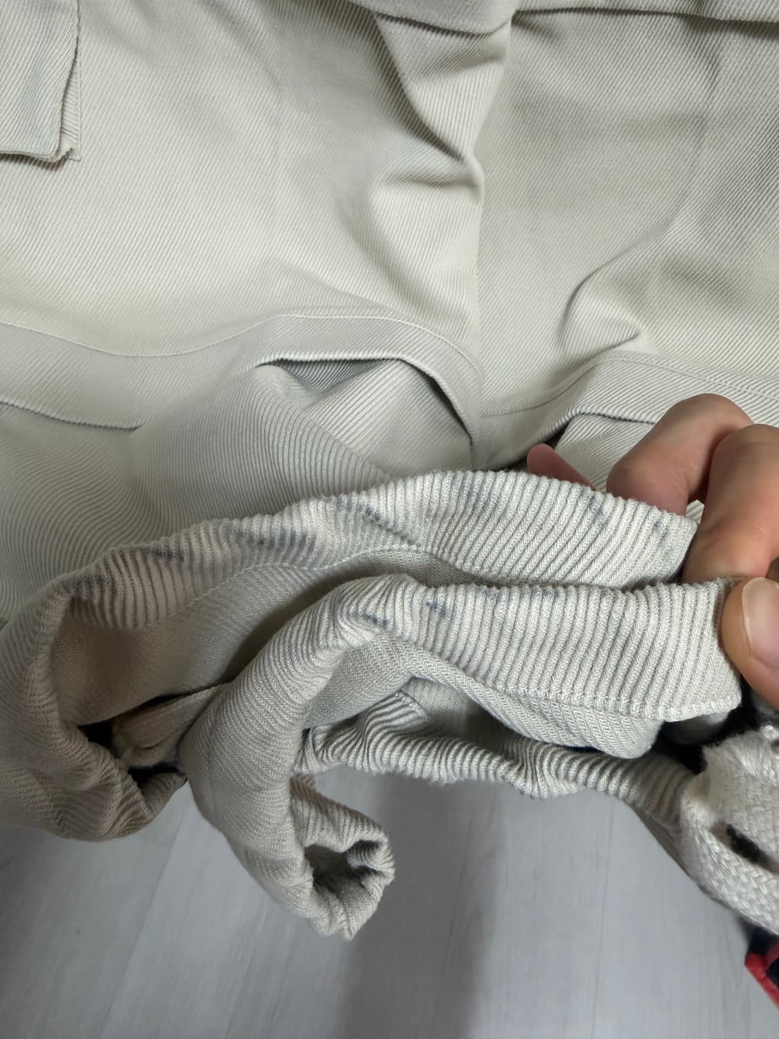 Kamien TITAN BAGGY PANTS LIGHT BEIGE 상품이미지6