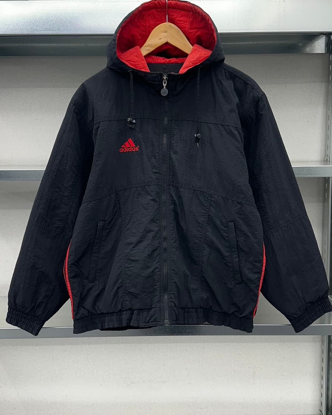 (95)90'S 아디다스 후드 점퍼-M1570 상품이미지1