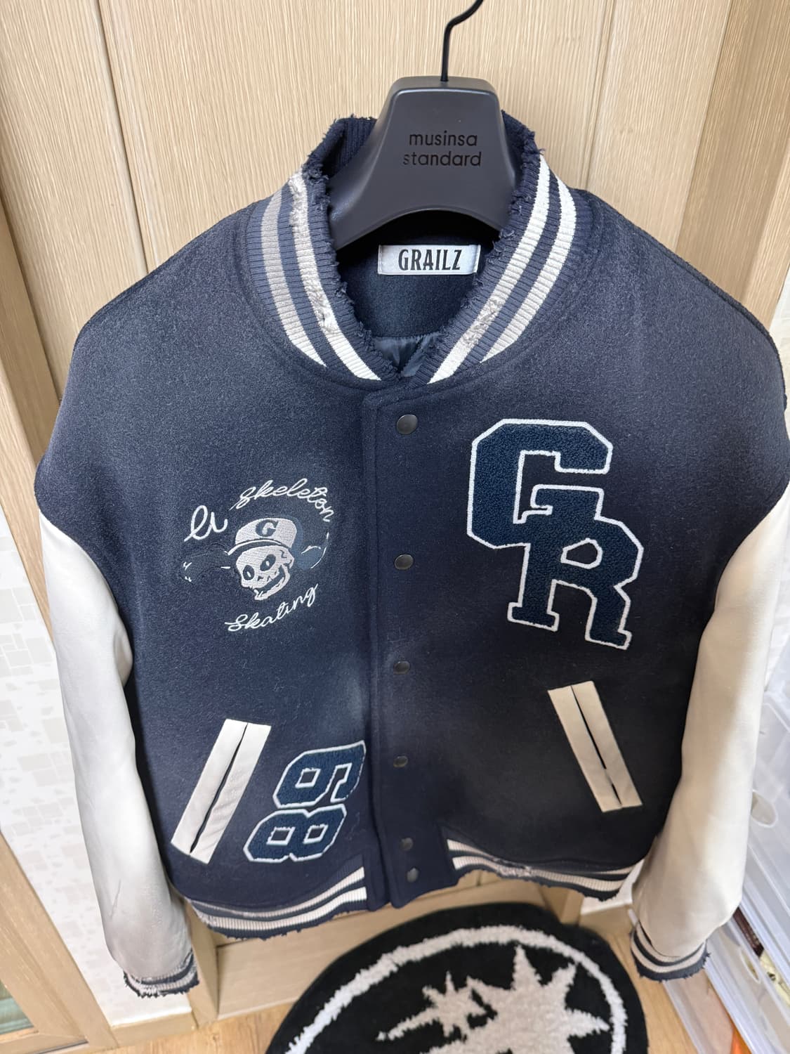 그레일즈 SKELETKATE 바시티 자켓 1 사이즈 상품이미지2