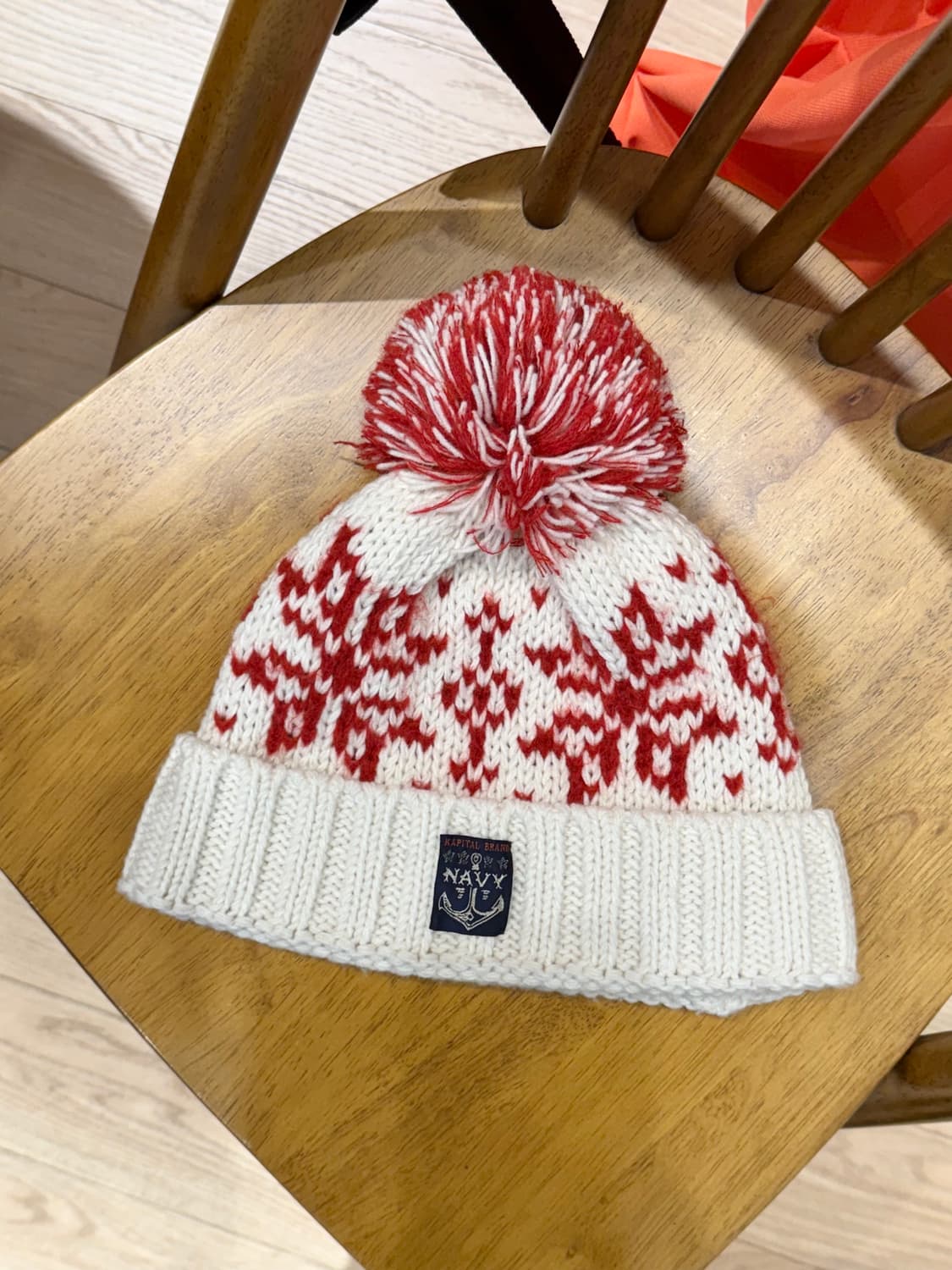 캐피탈 3g snow pattern knit cap 상품이미지1