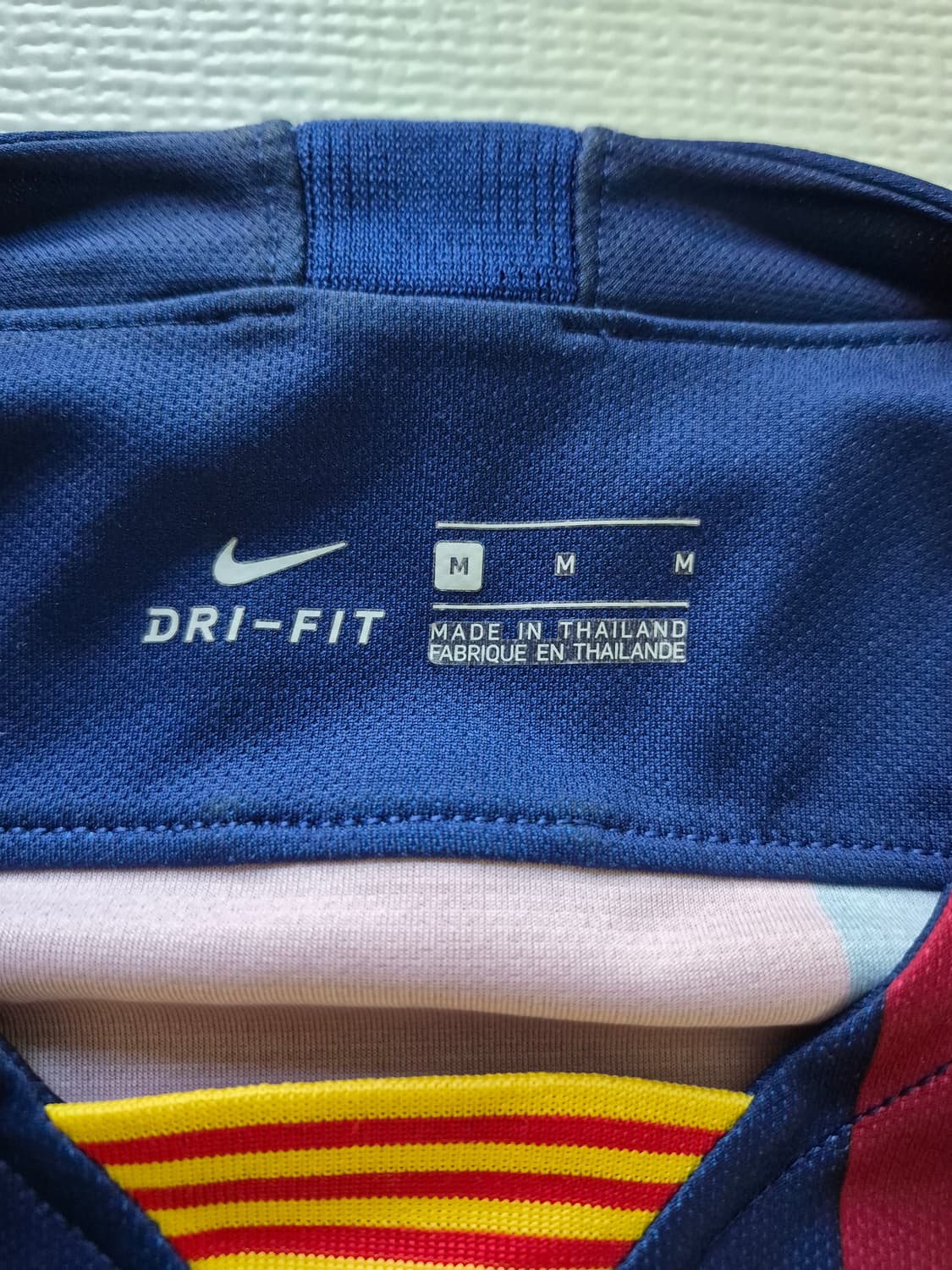 나이키19-20 바로셀로나 메시 홈유니폼 풀패치 M 상품이미지2