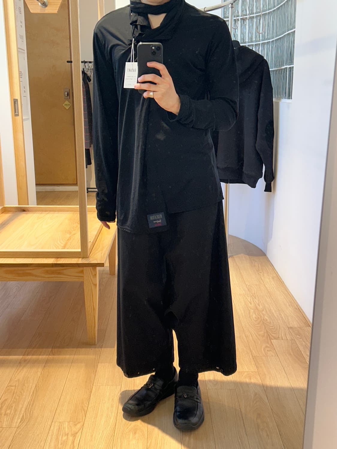 요지야마모토 레귤레이션 사루엘 트라우저 상품이미지2