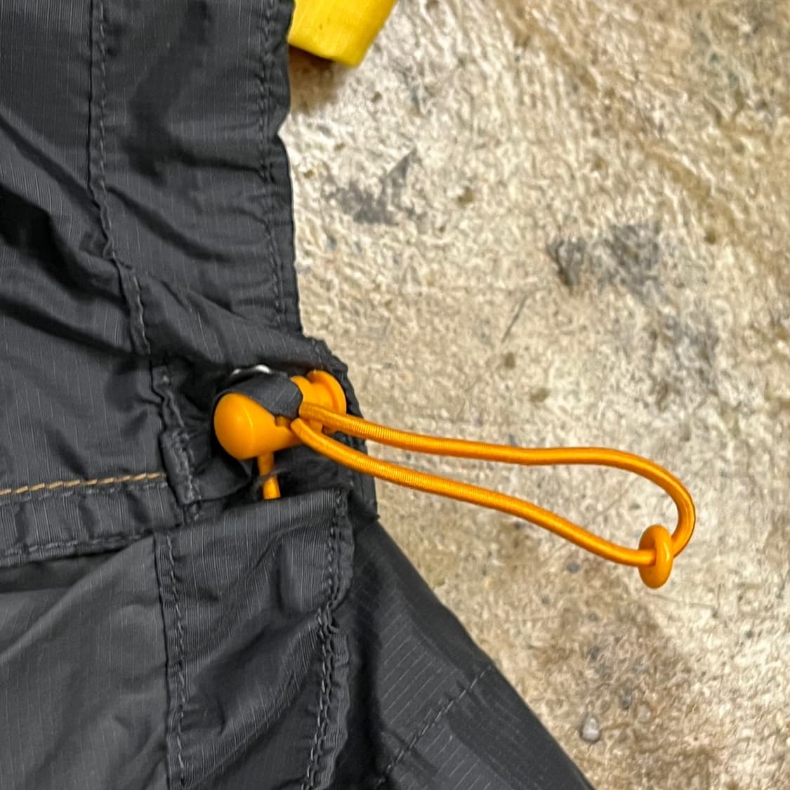 [정품/M] 노스페이스 바람막이 옐로우 블랙 b16 상품이미지8