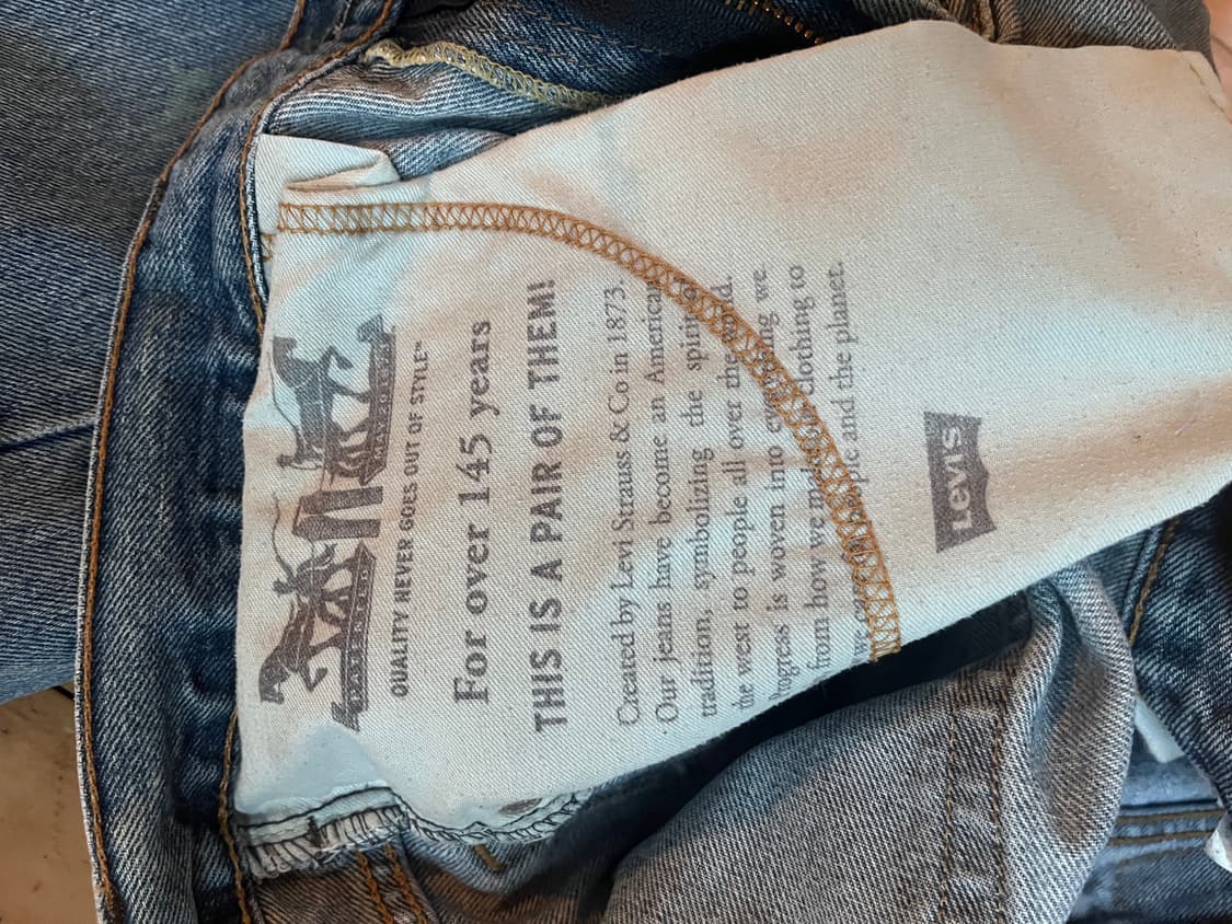 리바이스 527 부츠컷 34x30 상품이미지4