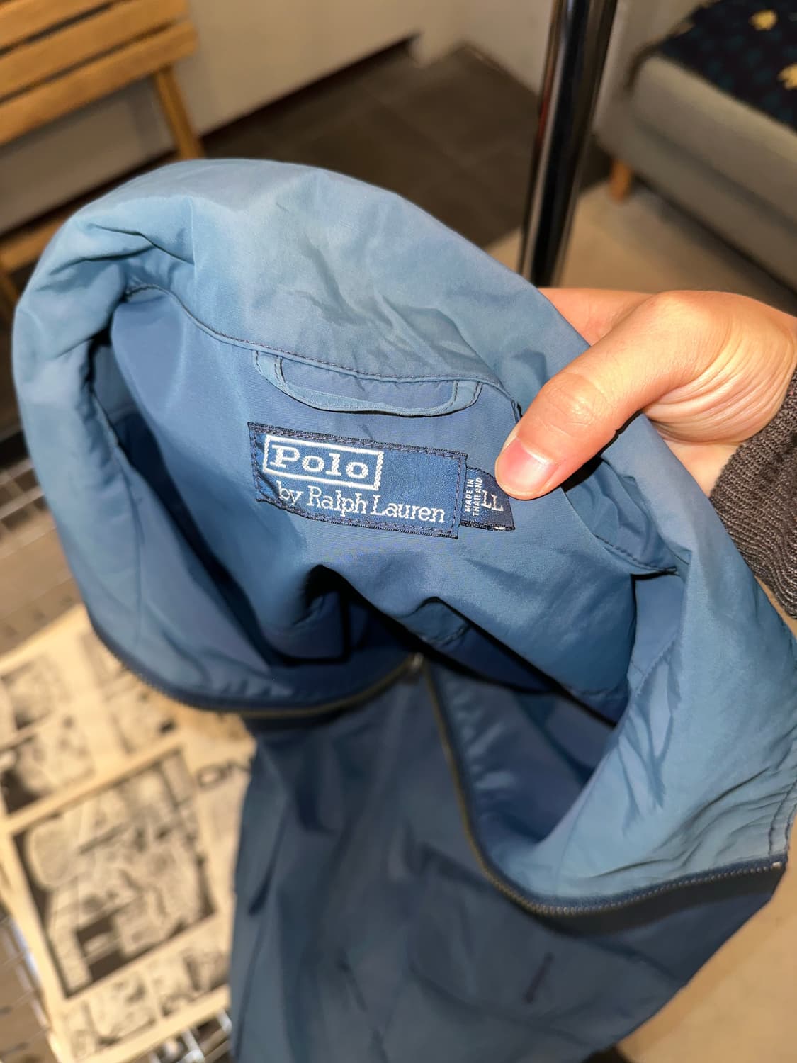 90’s Polo Ralph Lauren nylon jacket 상품이미지10