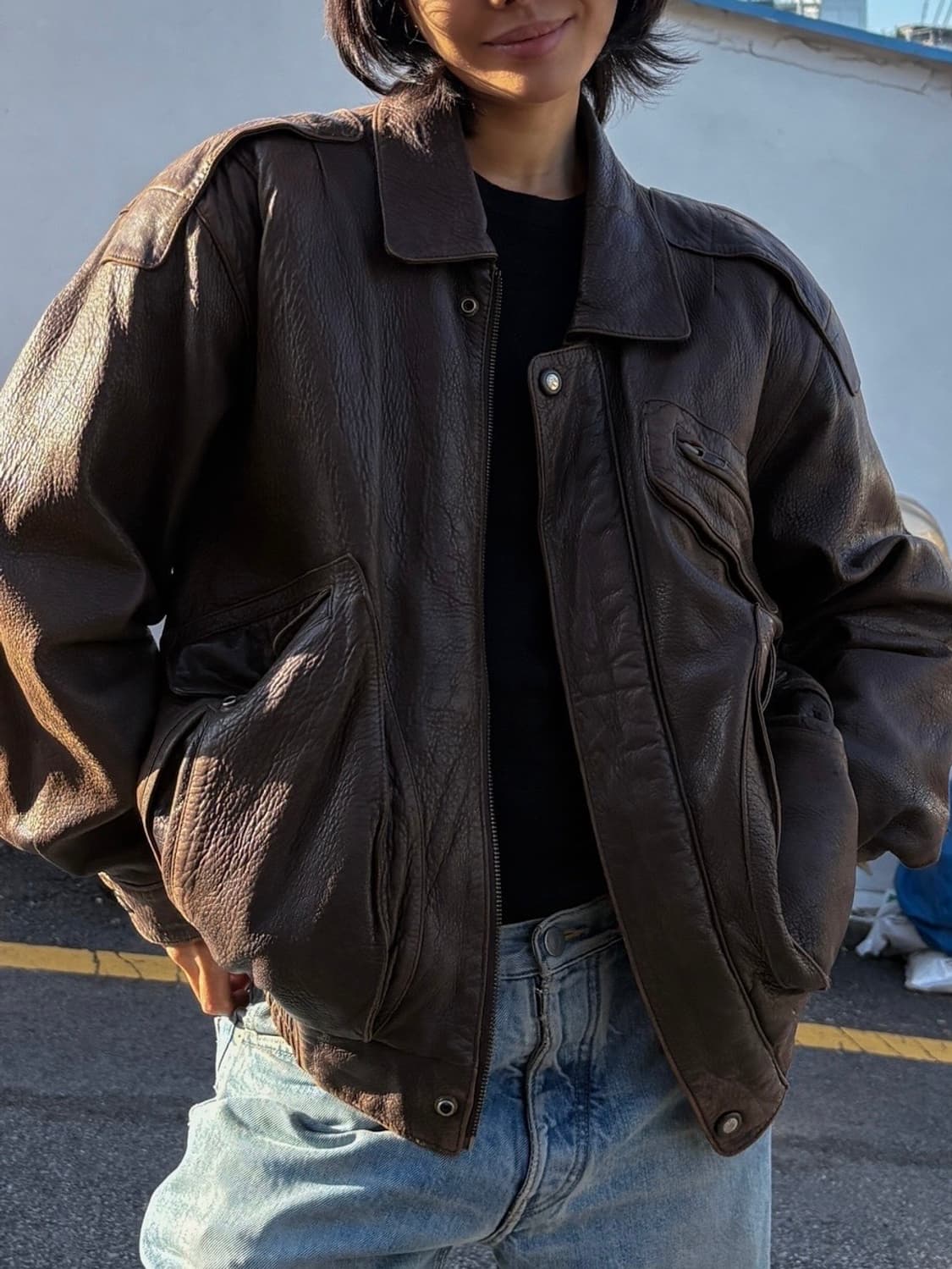 리얼 레더자켓 상품이미지2