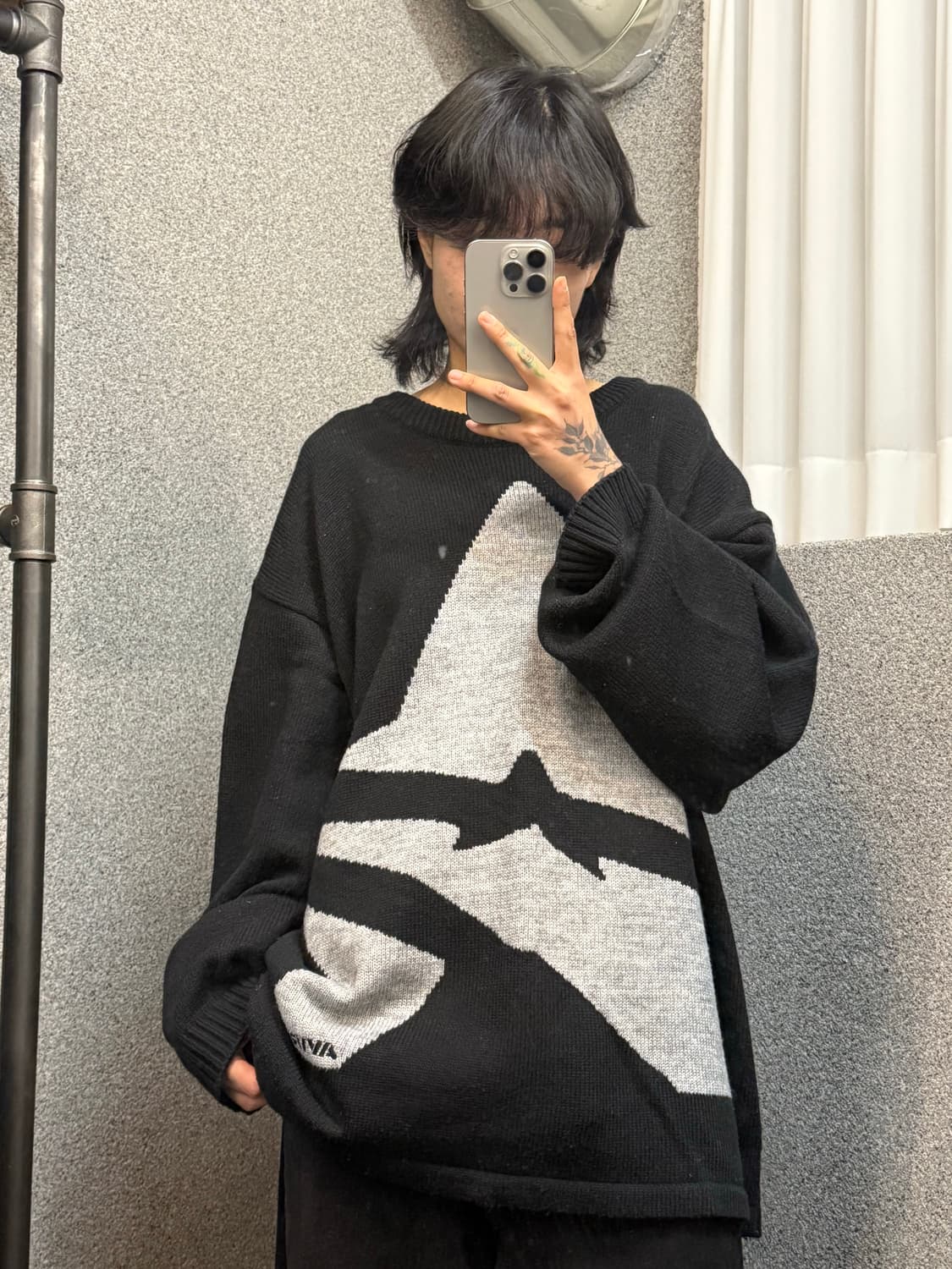 Avirex black knitwear 상품이미지1