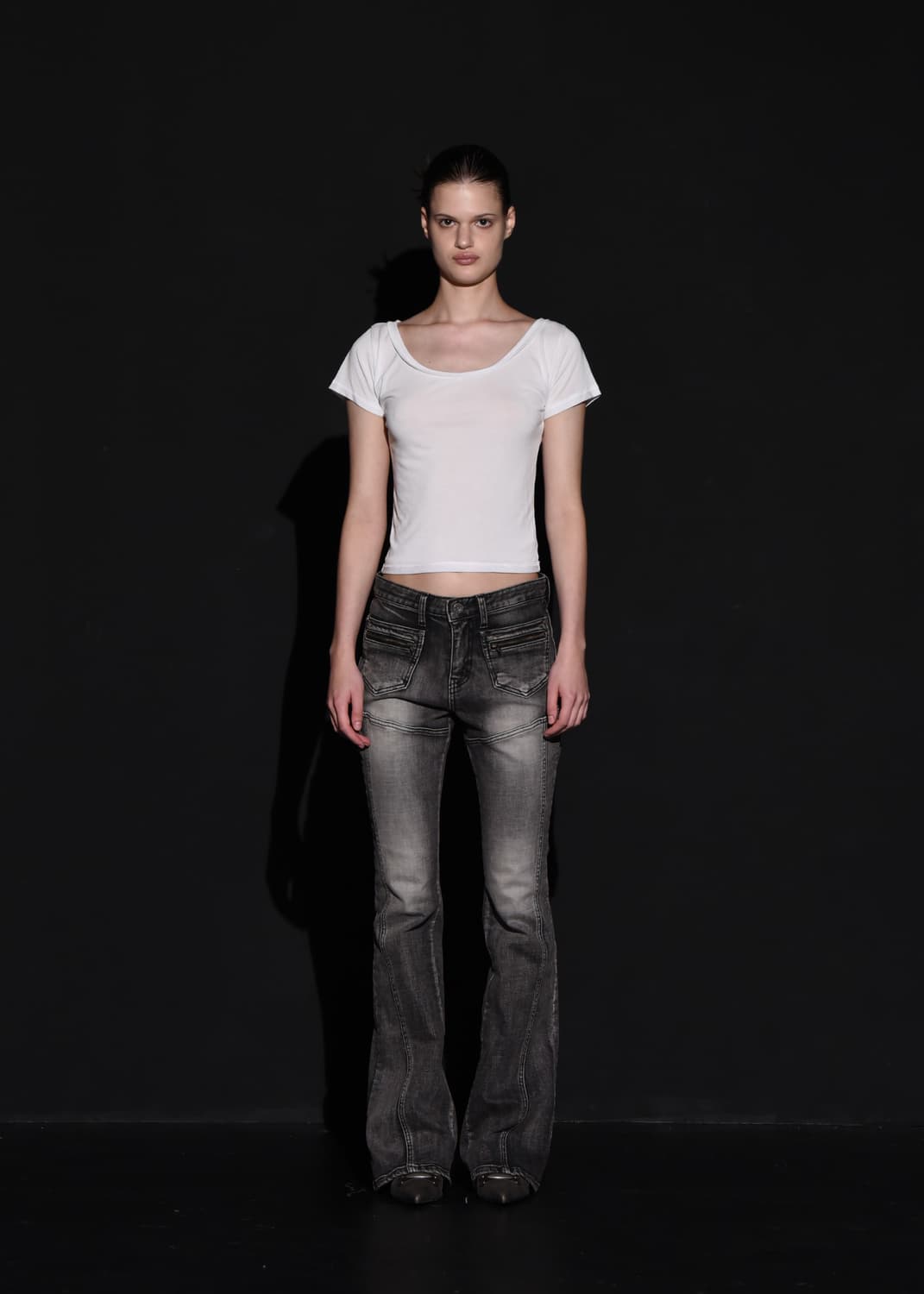 보헴서, 부츠컷 데님 팬츠 / BOOTS CUT DENIM PANTS 상품이미지7