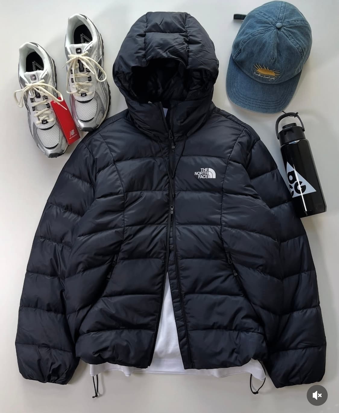 노스페이스 경량 패딩 루타 다운 자켓 RDS 블랙 90 상품이미지1