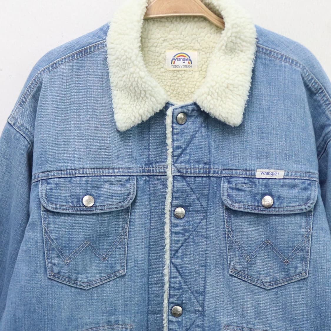 랭글러 데님 뽀글이 자켓 63665 상품이미지3