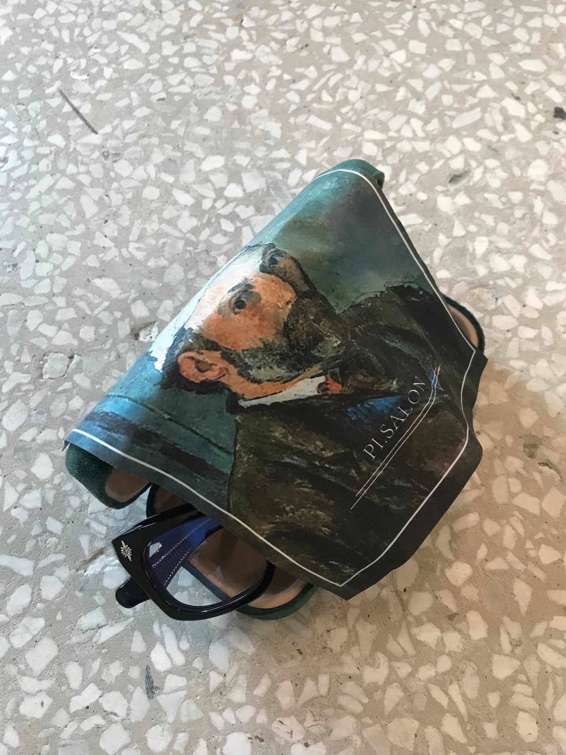 Pisalon Black Frame Glasses with Case 상품이미지2
