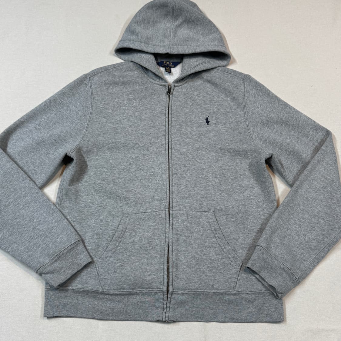 M) 폴로 랄프로렌 그레이 후드집업 상품이미지2