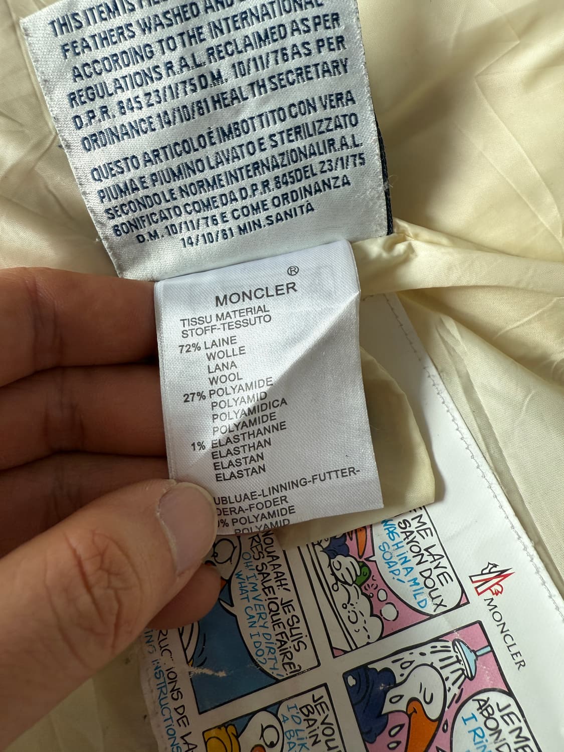 몽클레어(MONCLER) 울 패딩(LAMPO ZIP) 상품이미지8