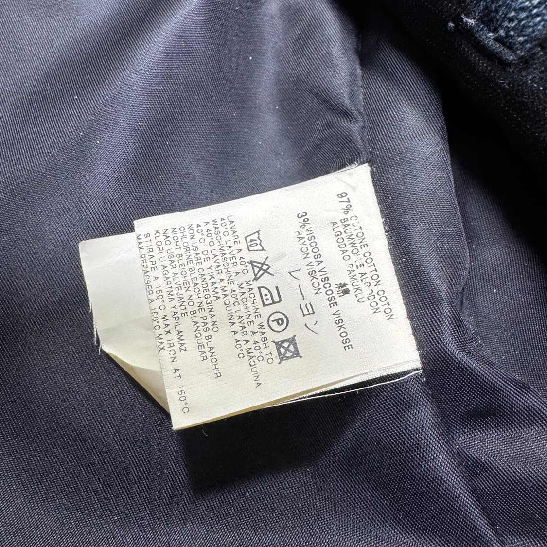 DIESEL Japan 데님 카라 스프라이트 블레이저  상품이미지9