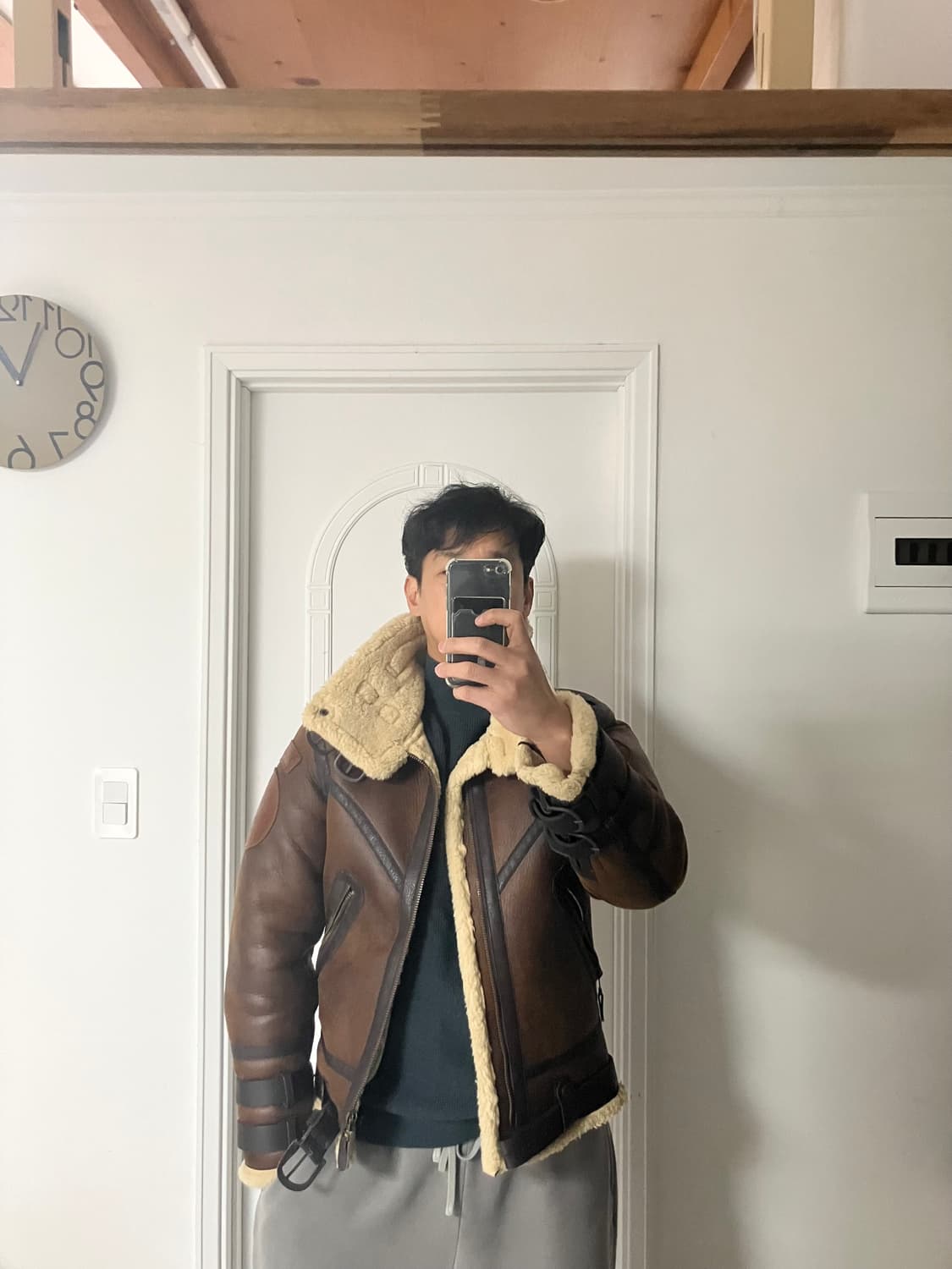 Peacock B-3 무스탕 상품이미지4