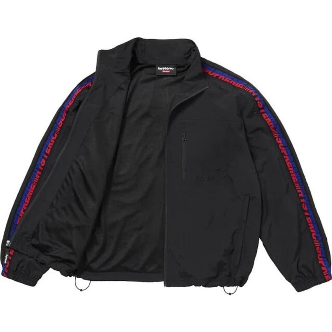 슈프림 x 히스테릭 글래머 트랙 자켓 블랙 - 24FW 상품이미지1