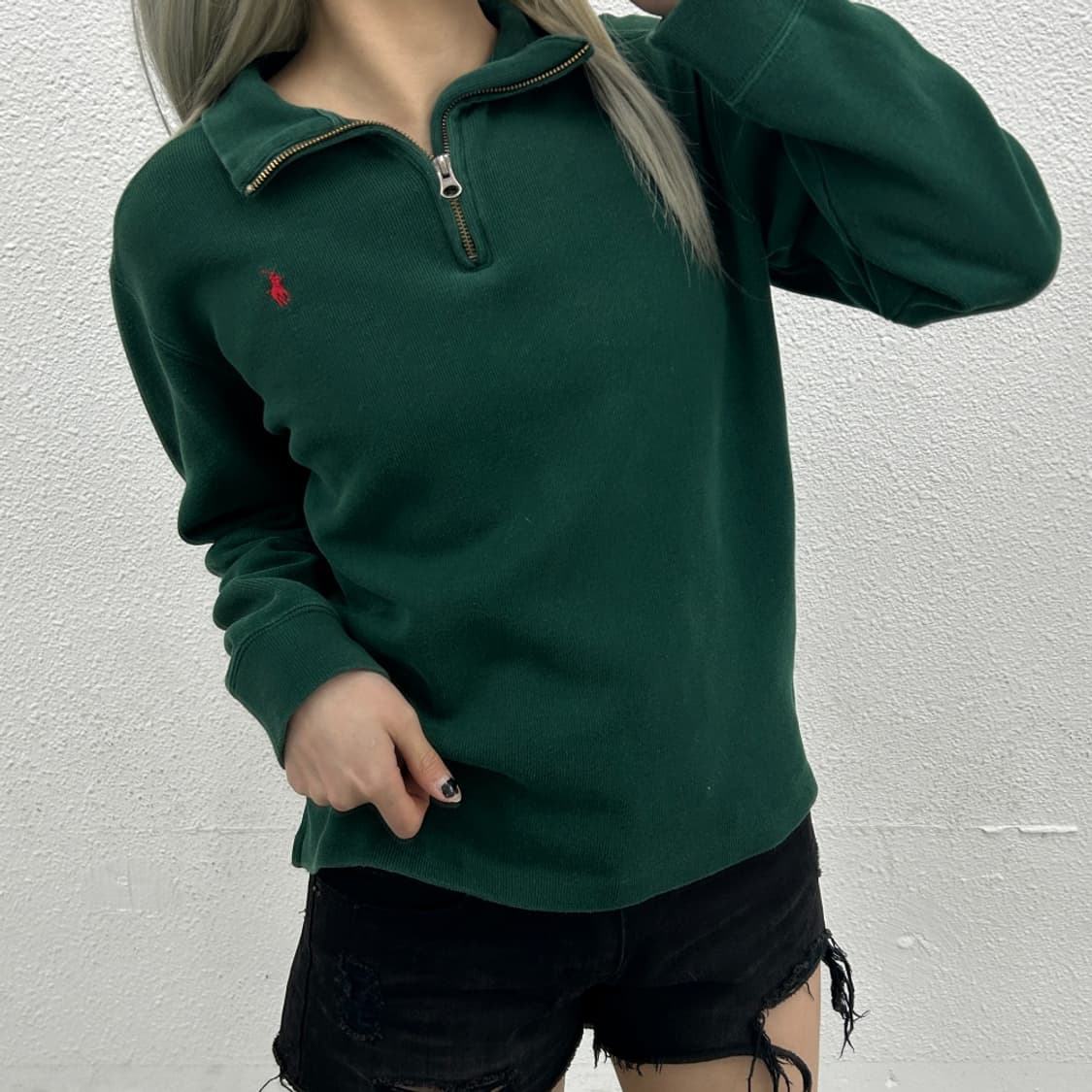 폴로 랄프로렌 레드포니 딥그린 pk티 L 상품이미지1