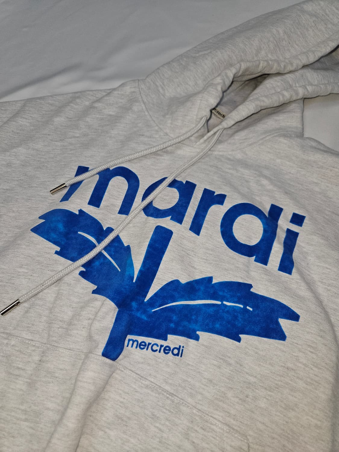 마르디 메크르디 악티프 후드티 후디 워터블루 F 상품이미지3