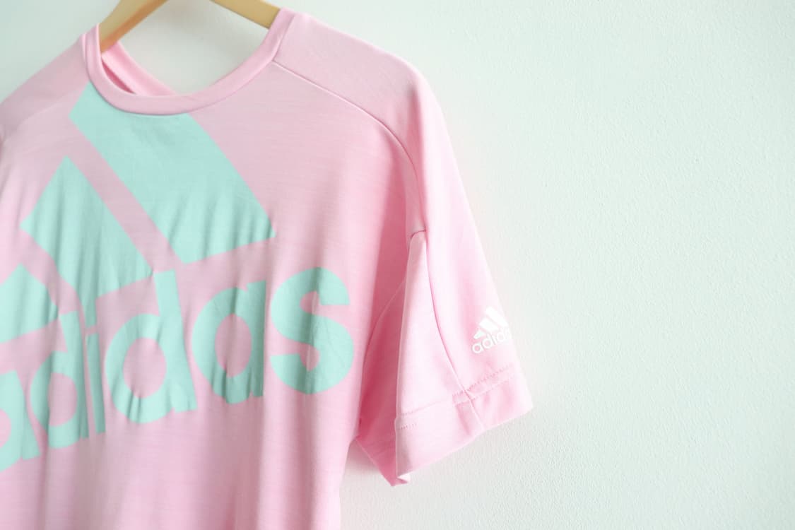 Adidas Pink Sporty t-shirt (unisex) 상품이미지3