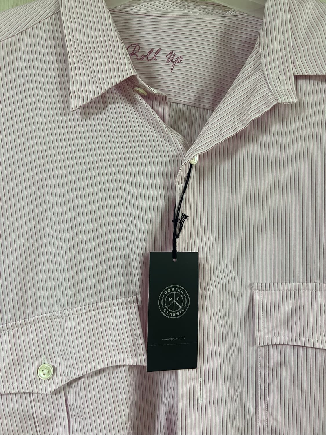 포터 클래식 롤업 셔츠 L 판매 상품이미지3