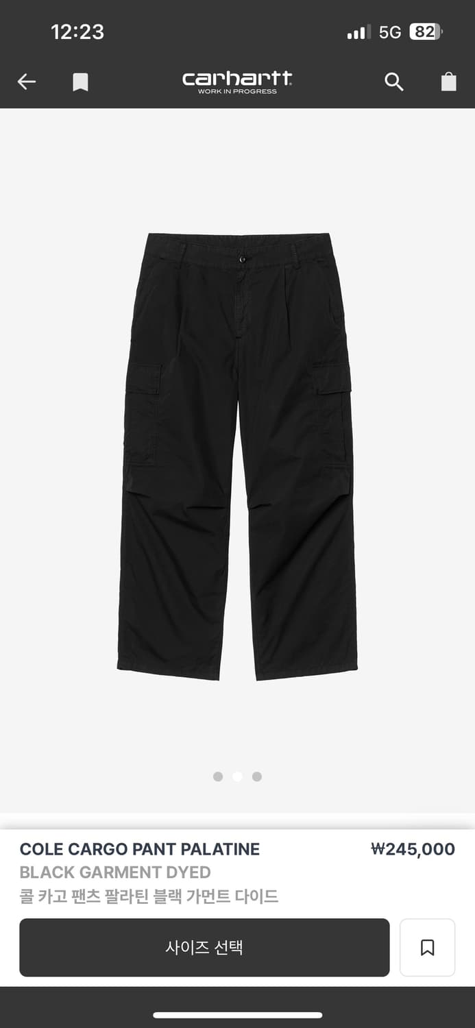 COLE CARGO PANT PALATINE 상품이미지2