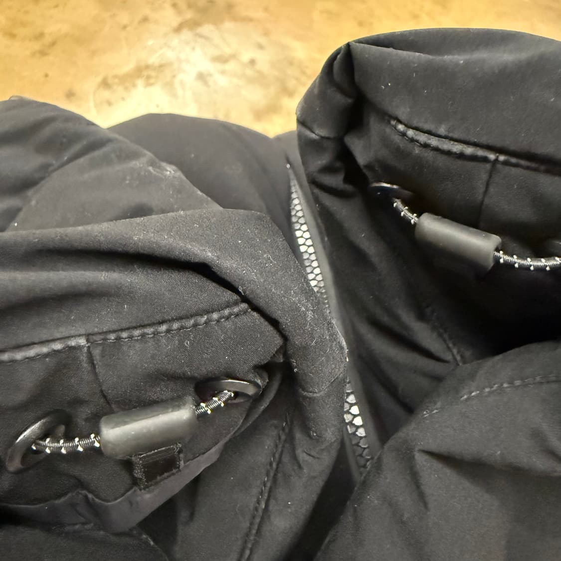 [정품/M] 다이나핏 카본 리미티드 에디션 패딩 블랙 b19 상품이미지7