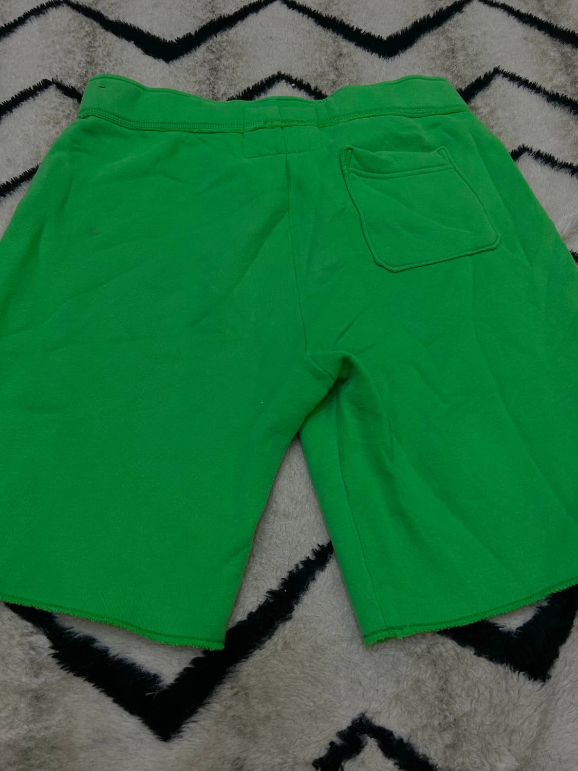 [L]아베크롬비 스펠아웃 반바지/그린/기모 상품이미지3